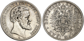 REUSS.  - Ältere Linie.  Heinrich XXII., 1859-1902.  J. 116, EPA 2/43  