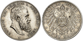 REUSS.  - Ältere Linie.  Heinrich XXII., 1859-1902.  J. 118, EPA 2/45  