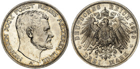 REUSS.  - Ältere Linie.  Heinrich XXIV., 1902-1918.  J. 119, EPA 3/25  
