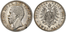 REUSS.  - Jüngere Linie.  Heinrich XIV., 1867-1913.  J. 120, EPA 2/46  