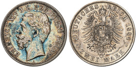 REUSS.  - Jüngere Linie.  Heinrich XIV., 1867-1913.  J. 120, EPA 2/46  