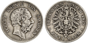 SACHSEN.  Albert, 1873-1902.  J. 121, EPA 2/47  