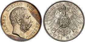 SACHSEN.  Albert, 1873-1902.  J. 127, EPA 2/50  