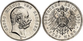 SACHSEN.  Georg, 1902-1904.  J. 130, EPA 5/44  