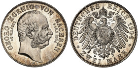SACHSEN.  Georg, 1902-1904.  J. 132, EPA 2/53  