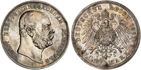 SACHSEN - ALTENBURG.  Ernst, 1853-1908.  J. 143, EPA 5/48  