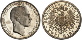 SACHSEN - COBURG - GOTHA.  Carl Eduard, 1900-1918.  J. 147, EPA 2/59  