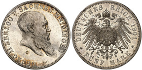 SACHSEN - MEININGEN.  Georg II., 1866-1914.  J. 150, EPA 5/52  