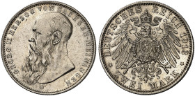 SACHSEN - MEININGEN.  Georg II., 1866-1914.  J. 151b, EPA 2/62  