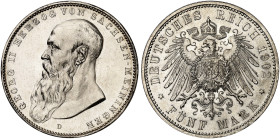 SACHSEN - MEININGEN.  Georg II., 1866-1914.  J. 153b, EPA 5/54  