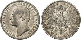SACHSEN - WEIMAR - EISENACH.  Wilhelm Ernst, 1901-1918.  J. 157, EPA 2/65  
