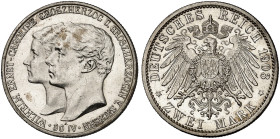 SACHSEN - WEIMAR - EISENACH.  Wilhelm Ernst, 1901-1918.  J. 158, EPA 2/66  