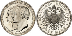 SACHSEN - WEIMAR - EISENACH.  Wilhelm Ernst, 1901-1918.  J. 159, EPA 5/55  