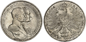 SACHSEN - WEIMAR - EISENACH.  Wilhelm Ernst, 1901-1918.  J. 163, EPA 3/32  