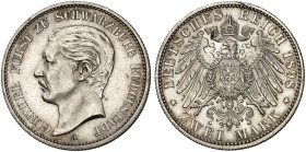SCHWARZBURG - RUDOLSTADT.  Günther, 1890-1918.  J. 167, EPA 2/69  