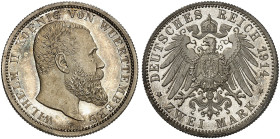 WÜRTTEMBERG.  Wilhelm II., 1891-1918.  J. 174, EPA 2/74  