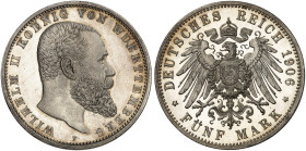 WÜRTTEMBERG.  Wilhelm II., 1891-1918.  J. 176, EPA 5/60  