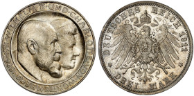 WÜRTTEMBERG.  Wilhelm II., 1891-1918.  J. 177a, EPA 3/36  