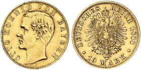 BAYERN.  Otto II., 1886-1913.  J. 198, EPA 10/9  