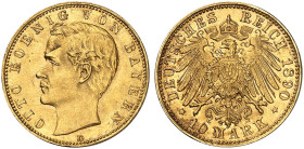 BAYERN.  Otto II., 1886-1913.  J. 199, EPA 10/10  