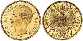 BAYERN.  Otto II., 1886-1913.  J. 201, EPA 10/11  