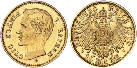 BAYERN.  Otto II., 1886-1913.  J. 201, EPA 10/11  
