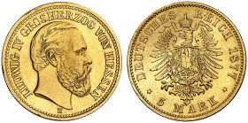 HESSEN.  Ludwig IV., 1877-1892.  J. 218, EPA 5/81  