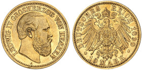 HESSEN.  Ludwig IV., 1877-1892.  J. 220, EPA 10/20  