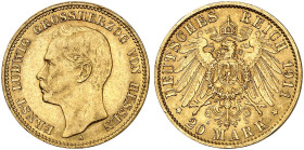 HESSEN.  Ernst Ludwig, 1892-1918.  J. 226, EPA 20/21  