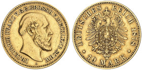 MECKLENBURG - SCHWERIN.  Friedrich Franz II., 1842-1883.  J. 231, EPA 10/26  