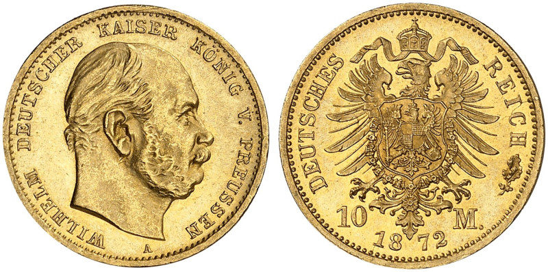 PREUSSEN. Wilhelm I., 1861-1888. J. 242 A, EPA 10/33 

Ein zweites Exemplar. f...