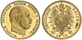 PREUSSEN.  Wilhelm I., 1861-1888.  J. 242 C, EPA 10/35  