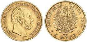 PREUSSEN.  Wilhelm I., 1861-1888.  J. 244 C, EPA 5/84  