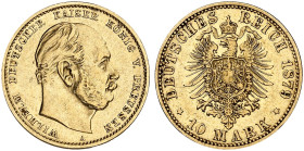 PREUSSEN.  Wilhelm I., 1861-1888.  J. 245 A, EPA 10/36  