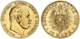 PREUSSEN.  Wilhelm I., 1861-1888.  J. 245 C, EPA 10/38  