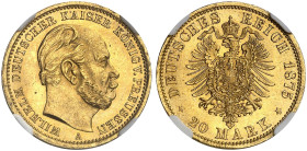 PREUSSEN.  Wilhelm I., 1861-1888.  J. 246 A, EPA 20/30  
