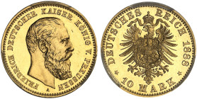 PREUSSEN.  Friedrich III., 1888.  J. 247, EPA 10/39  