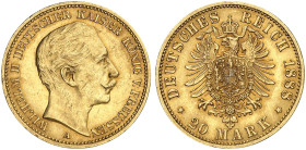 PREUSSEN.  Wilhelm II., 1888-1918.  J. 250, EPA 20/34  