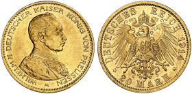 PREUSSEN.  Wilhelm II., 1888-1918.  J. 253, EPA 20/37  