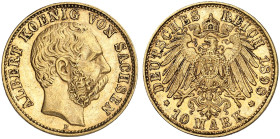 SACHSEN.  Albert, 1873-1902.  J. 263, EPA 10/45  