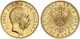 SACHSEN.  Albert, 1873-1902.  J. 264, EPA 20/43  