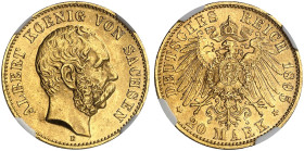 SACHSEN.  Albert, 1873-1902.  J. 264, EPA 20/43  