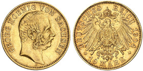 SACHSEN.  Georg, 1902-1904.  J. 265, EPA 10/46  