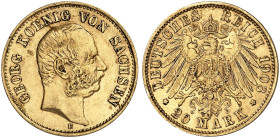 SACHSEN.  Georg, 1902-1904.  J. 266, EPA 20/44  