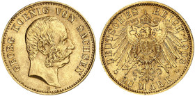 SACHSEN.  Georg, 1902-1904.  J. 266, EPA 20/44  