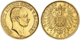 SACHSEN.  Friedrich August III., 1904-1918.  J. 267, EPA 10/47  