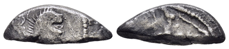 ANCIENT GREEK.Cut Fragment of AR Tetradrachm.

Condition : Good very fine.

Weig...