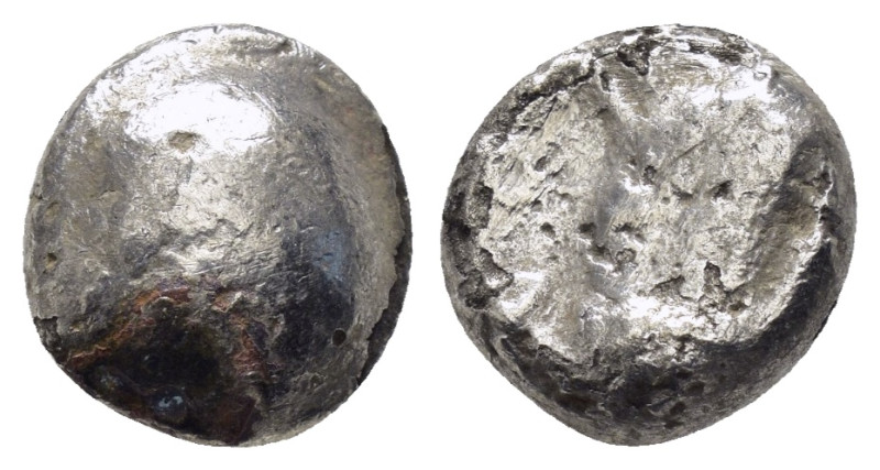 JUDAEA.(Circa 13th-5th century BC).Cut AR Hacksilver Dishekel.

Condition : Good...