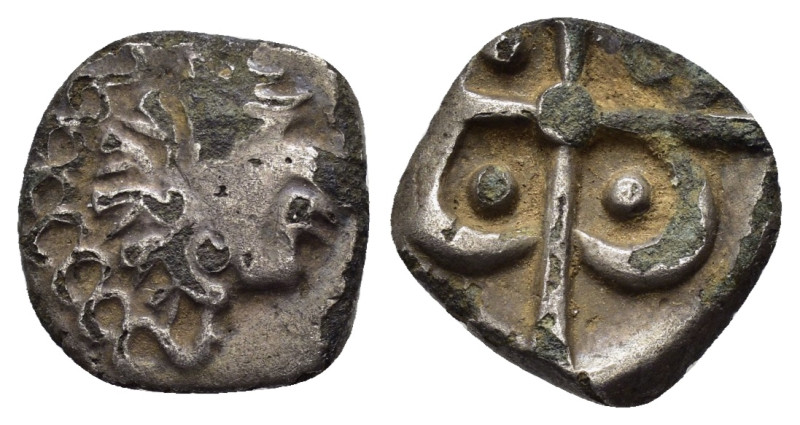 CELTIC.Southern -Western Gaul - Tolosates.(100-50 BC).Drachm.

Obv : S. Southern...