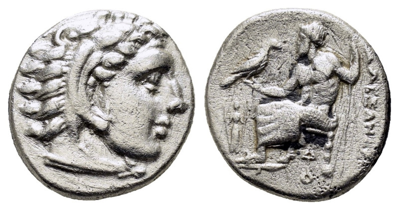 KINGS of MACEDON. Alexander III The Great.(336-323 BC).Lampsakos.Drachm.

Obv : ...